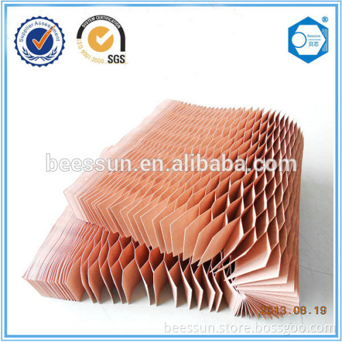 Office table used paper honeycomb core materials
